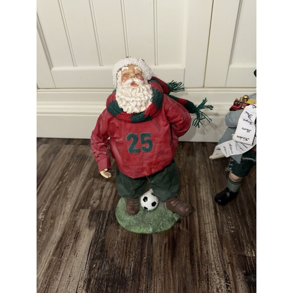 VTG. Rare Clothtique, Possible Dreams, Christmas Decor Santa Figurines - Picture 8 of 9